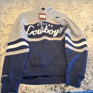 Mitchell & Ness Gray Sweatshirt with Star Design